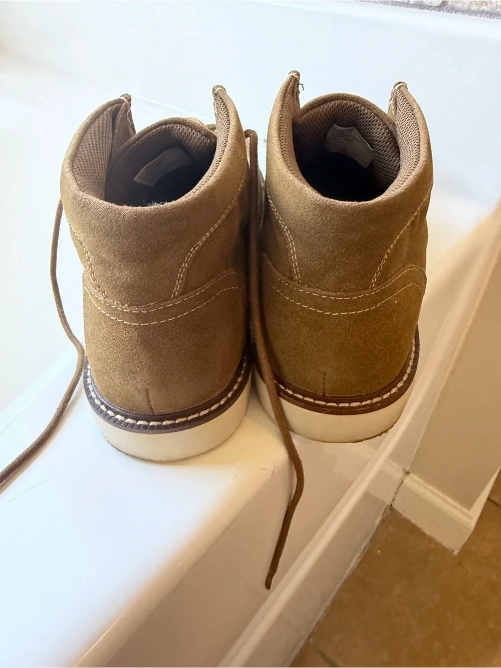 Magellan Outdoors Men’s Brown Suede Chukka Boots
